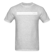 Load image into Gallery viewer, &#39;tolcs&#39; bar T-Shirt - heather gray
