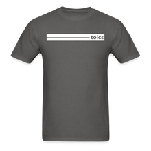 Load image into Gallery viewer, &#39;tolcs&#39; bar T-Shirt - charcoal