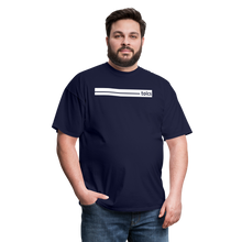 Load image into Gallery viewer, &#39;tolcs&#39; bar T-Shirt - navy
